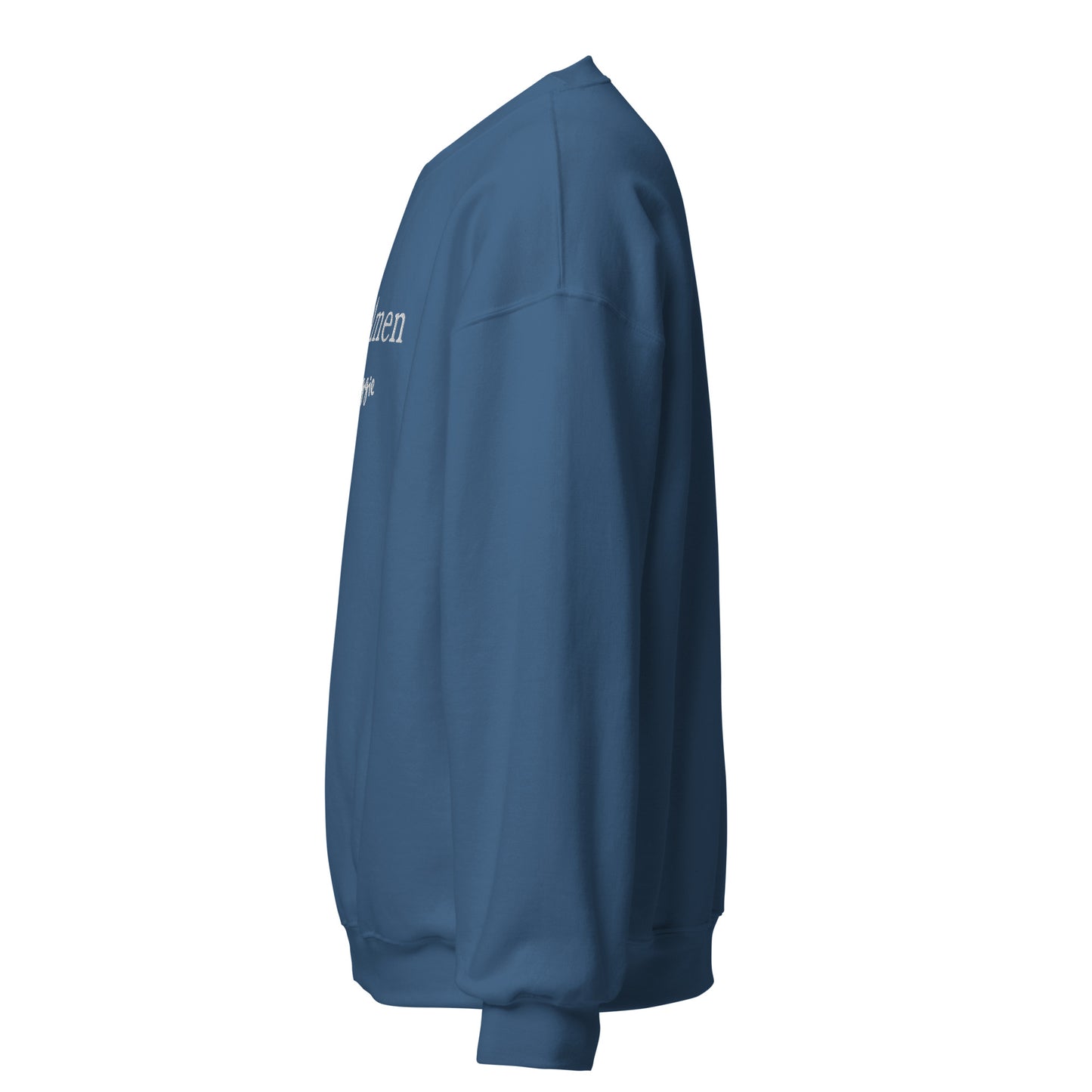 Sweatshirt Crewneck I Say Amen Embroidered