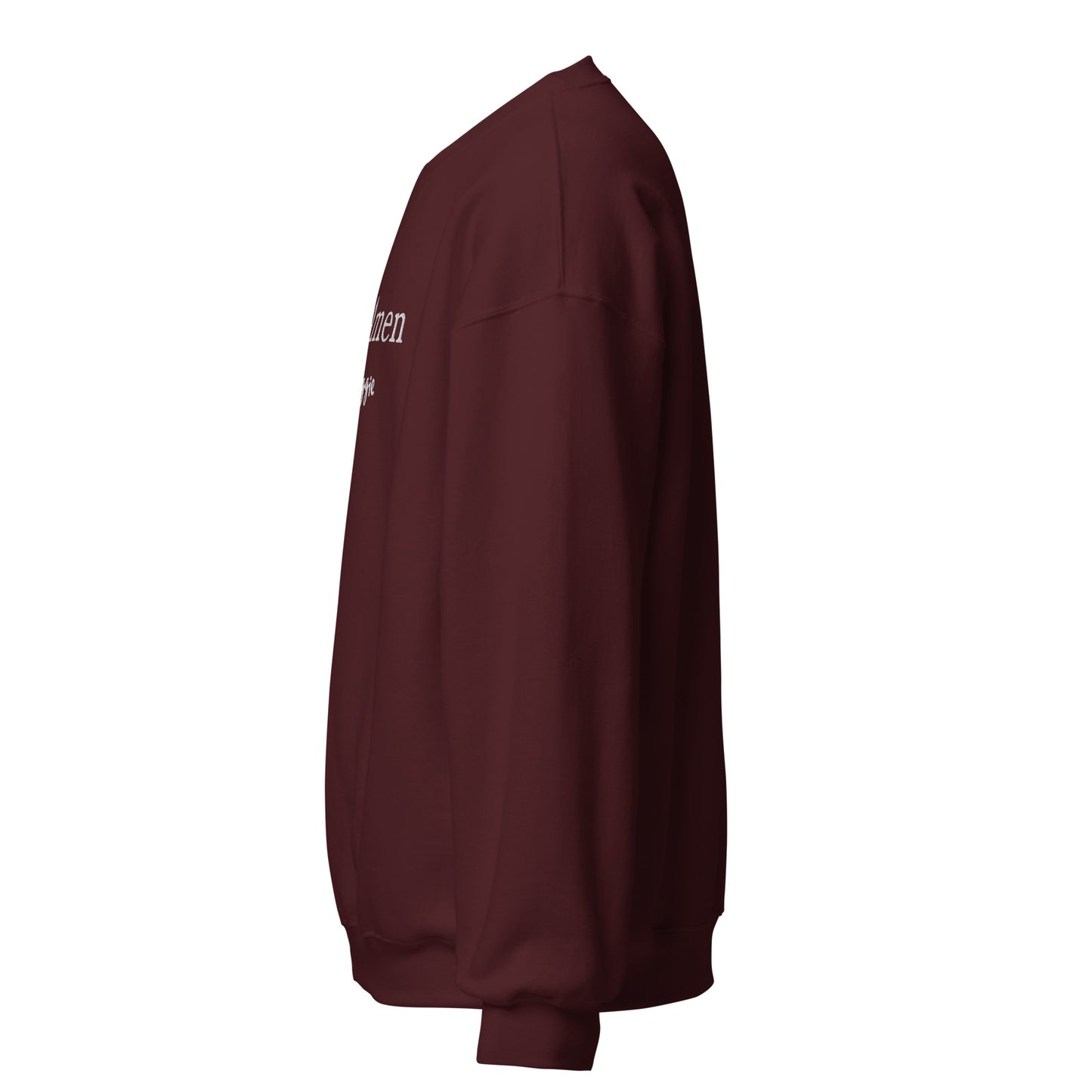 Sweatshirt Crewneck I Say Amen Embroidered