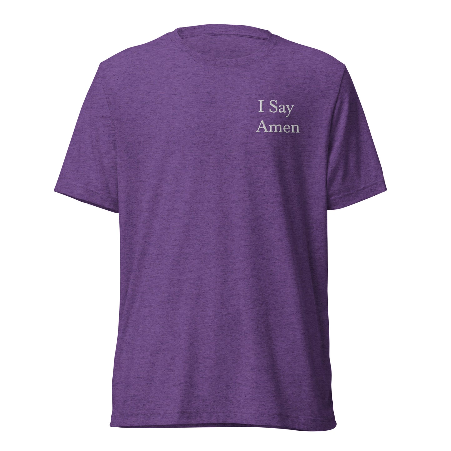 I Say Amen Embroidered T-Shirt