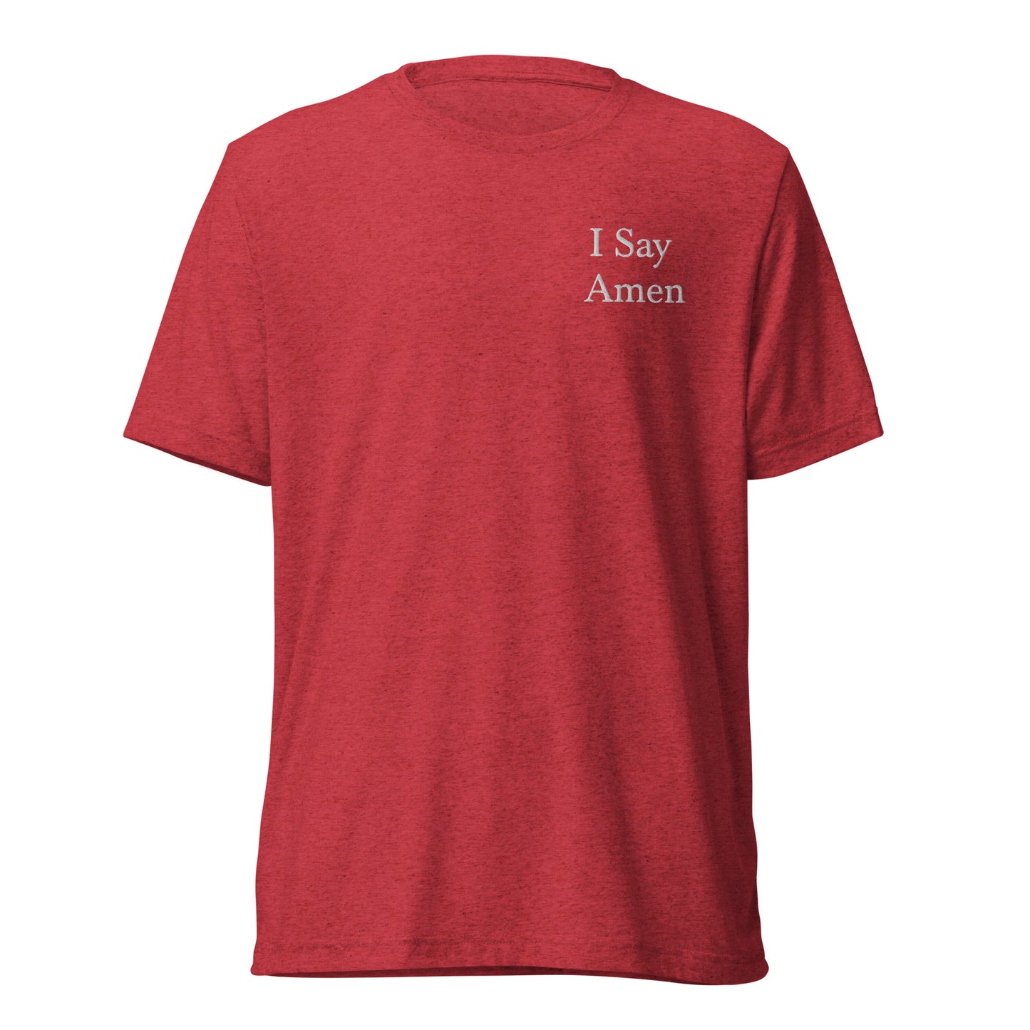 I Say Amen Embroidered T-Shirt