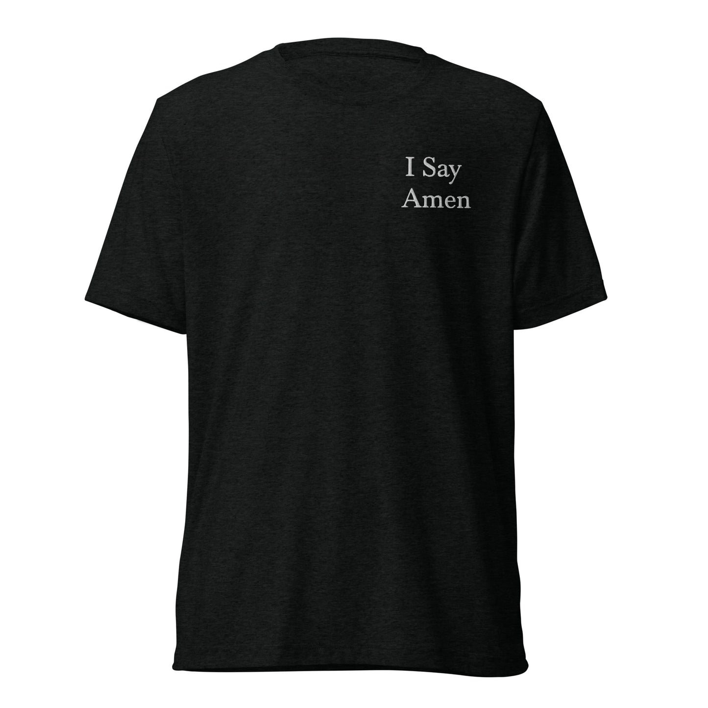 I Say Amen Embroidered T-Shirt