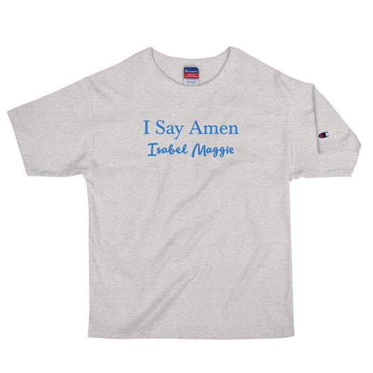 Champion I Say Amen Embroidered T-shirt