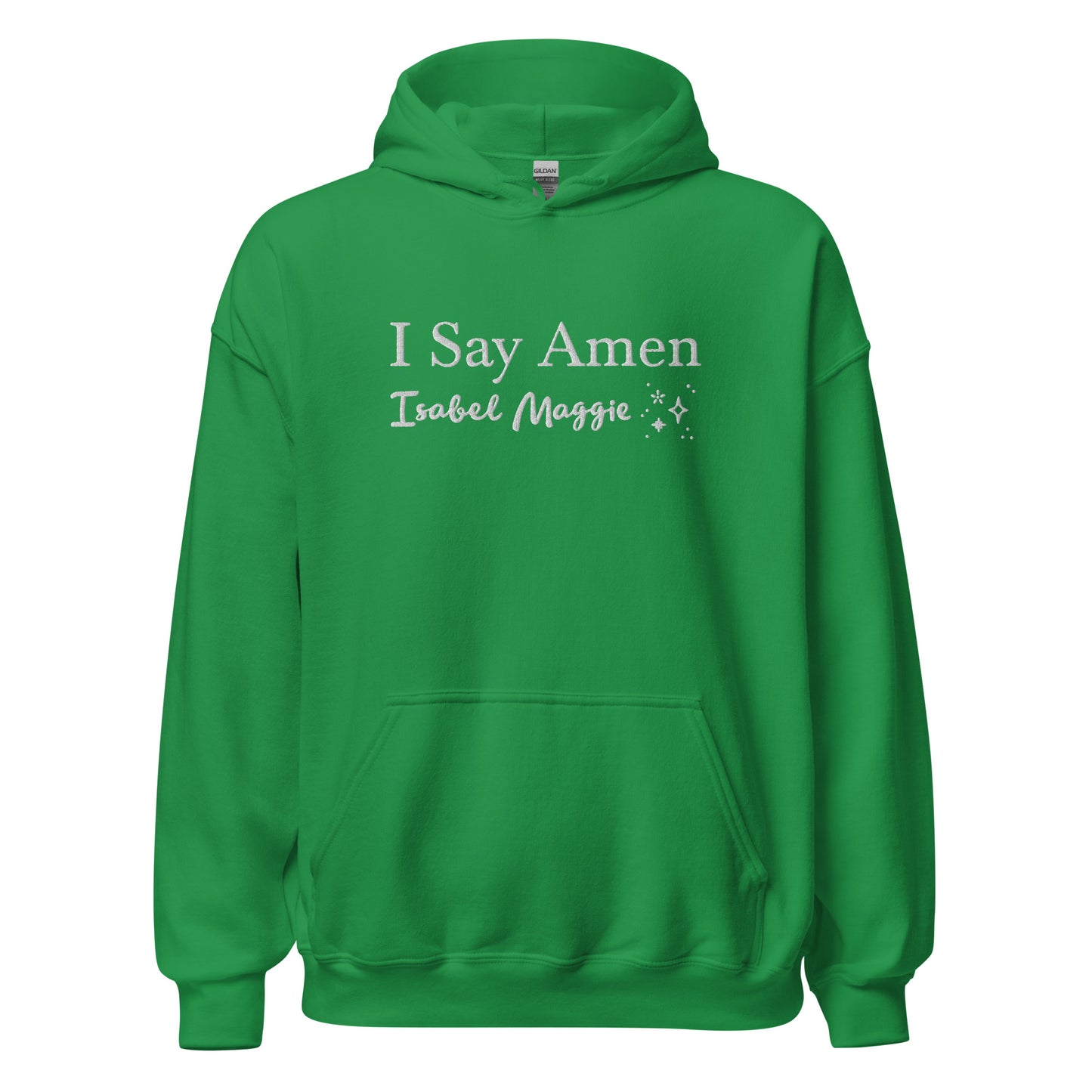 Sweatshirt Embroidered I Say Amen